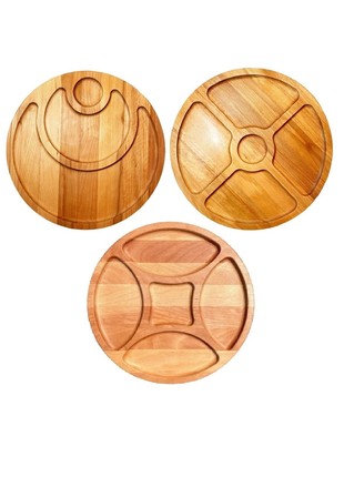 Serving boards plates, gift set of 3 pieces D-32.5 SMp2 photo