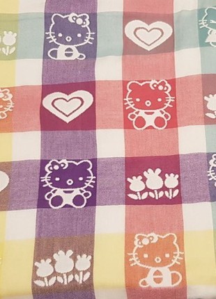 Blanket-bedspread 110x110 cm Iev-Style A17 6-layer muslin "Keti" (2706510)2 photo