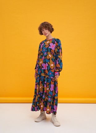 VISCOSE MAXI DRESS1 photo