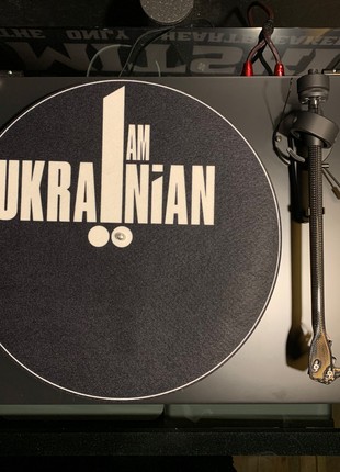 Ukrainian DJ Vinyl Turntable Slipmat2 photo