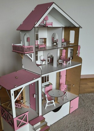 Dollhouse for LOL and BARBIE, Toy Dollhouse, 3D Puzzle2 photo