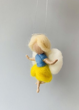 Angel charm, wool doll, car decoration, toy pendant3 photo