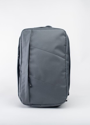 TRVLbag gray | hand luggage | backpack 40x20x25 cm1 photo