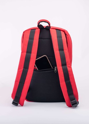 TRVLbag red | hand luggage | backpack 40x20x25 cm3 photo