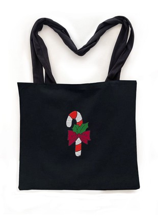 Eco bag, shopper, bag for shopping, Christmas gift.1 photo