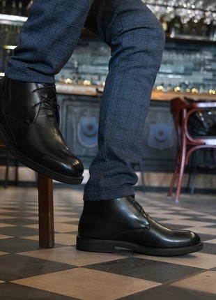Warm and stylish men's boots Ikos 375 - the basis of your wardrobe!6 photo