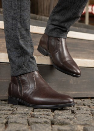 Men's shoes with locks - quality footwear of the Ukrainian manufacturer. Choose the "Ikos 10" model