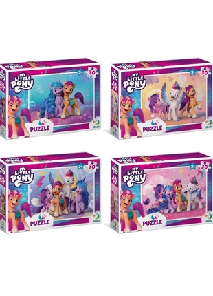 Set of 4 puzzles Dodo My Little Pony, 30 pieces (200304/200305/200306/200307)