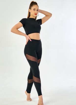 Mesh leggings and top - a set of training clothes2 photo