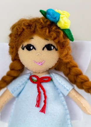 Ukrainian souvenir "Ukrainian girl in an embroidered dress"3 photo