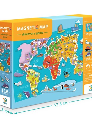 Educational game Dodo Magnetic map (200201)4 photo