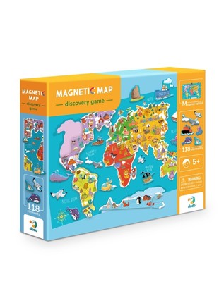 Educational game Dodo Magnetic map (200201)