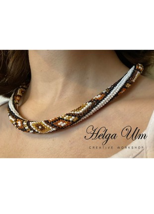 Necklace and bracelet handmade from Czech Preciosa beads3 photo