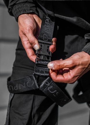 Cargo pants for men OGONPUSHKA Combo black3 photo