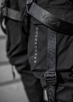 Cargo pants for men OGONPUSHKA Combo black5 photo
