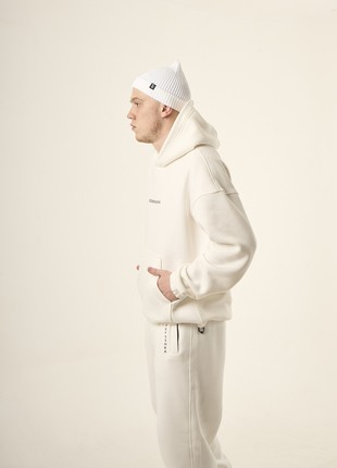 Warm sports tracksuit oversized OGONPUSHKA Scale 2.1  milky7 photo