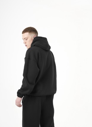 Warm sports tracksuit oversized OGONPUSHKA Scale 2.1 black7 photo