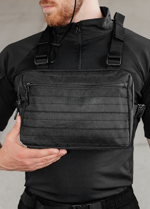Chest bag BEZET Walker Black3 photo