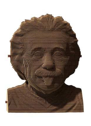 3D eco sculpture Puzzle ALBERT EINSTEIN4 photo