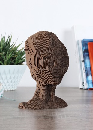 3D eco sculpture Puzzle ALIEN