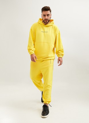 Oversized sports suit OGONPUSHKA Solo yellow