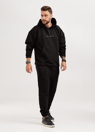Oversized sports suit OGONPUSHKA Solo black7 photo