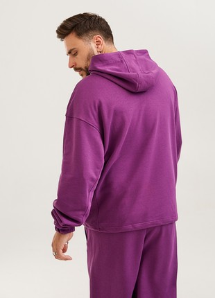 Oversized sports suit OGONPUSHKA Solo violet2 photo