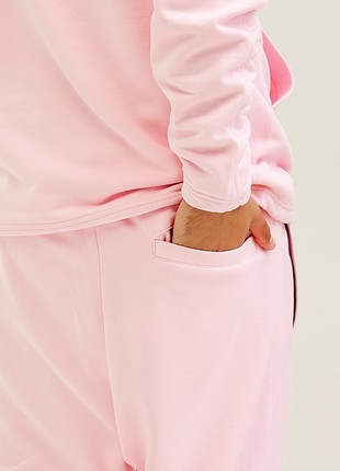 Oversized sports suit OGONPUSHKA Solo pink4 photo