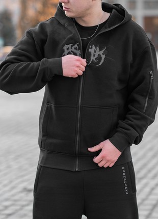 Men's zipper-balaklava OGONPUSHKA Rare black6 photo