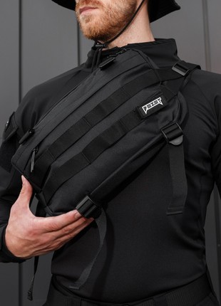 BEZET TACTIC CHEST BAG BLACK2 photo