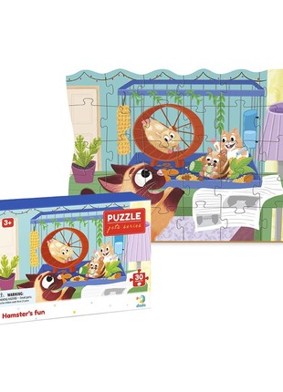 Set of 4 puzzles Dodo Pets (300541/542/543/544)3 photo