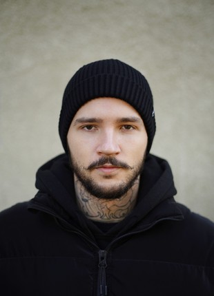 Unisex hat OGONPUSHKA Basic black5 photo