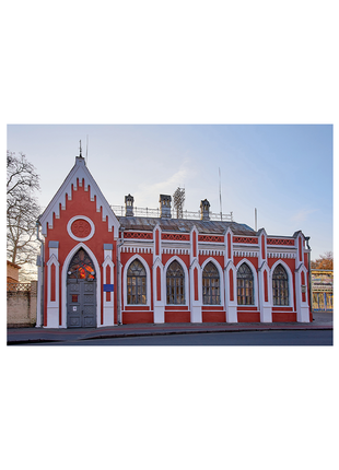 Jigsaw puzzles «Chernihiv Youth Library» 500 pieces3 photo