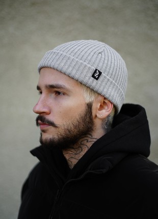 Unisex hat OGONPUSHKA Beanie grey