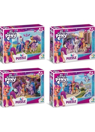 Set of 4 puzzles Dodo My Little Pony, 60 pieces (200376/200377/200378/200379)1 photo