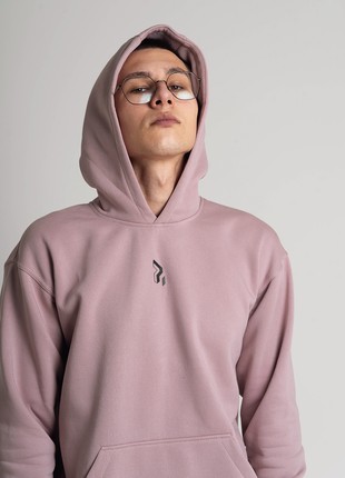 Warm hoodie oversized OGONPUSHKA Classic 2.0 powder2 photo