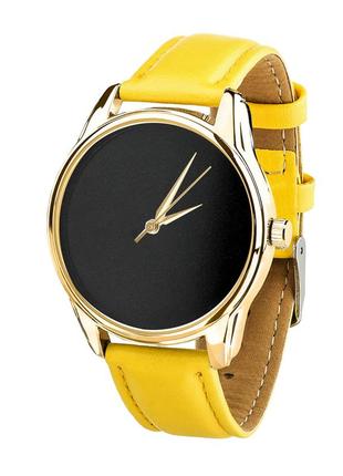 Ziz clock minimalism is black (yellow, gold)