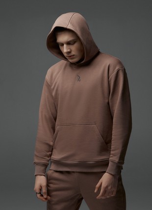 Hoodie unisex OGONPUSHKA Classic 2.0 cappuccino4 photo