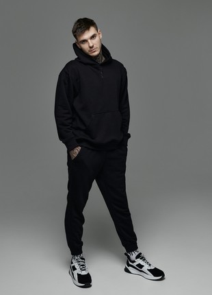 Hoodie unisex OGONPUSHKA Classic 2.0 black6 photo