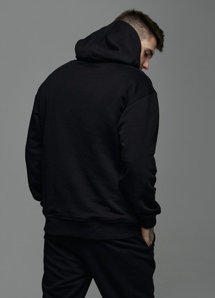 Hoodie unisex OGONPUSHKA Classic 2.0 black3 photo