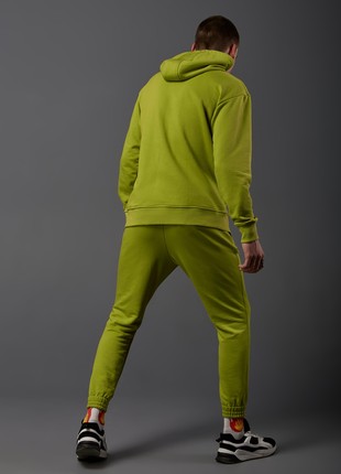 Hoodie unisex OGONPUSHKA Classic 2.0 lime4 photo