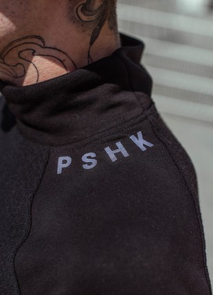 Men's double-sided sweatshirt OGONPUSHKA Reverse black5 photo