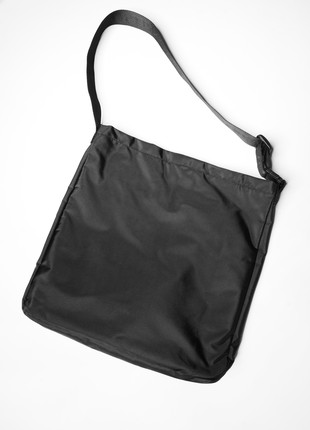Shopper bag OGONPUSHKA Raw black1 photo