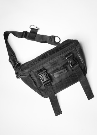 Big bum bag OGONPUSHKA Tech black7 photo