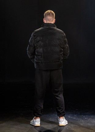 Holla Silk short demi-season jacket black OGONPUSHKA3 photo