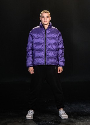 Short demi-season jacket Holla violet
