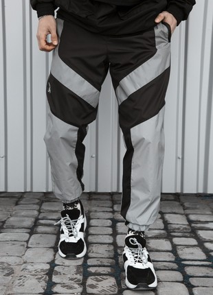 Sports pants OGONPUSHKA  Dex black with reflector8 photo