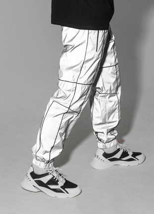 Sports pants OGONPUSHKA Bard reflective with edging2 photo