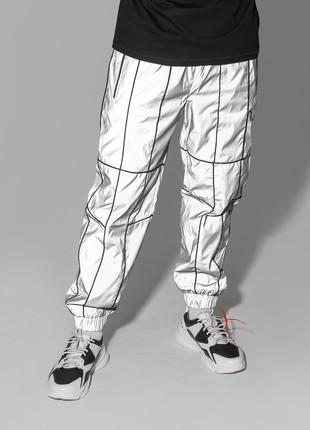 Sports pants OGONPUSHKA Bard reflective with edging1 photo