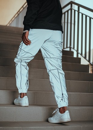 Sports pants OGONPUSHKA Bard reflective with edging5 photo